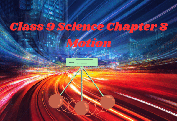 Class 9 Science Chapter 8 Motion