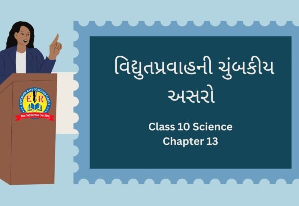 Class 10 Science Chapter 13 વિદ્યુતપ્રવાહની ચુંબકીય અસરો
