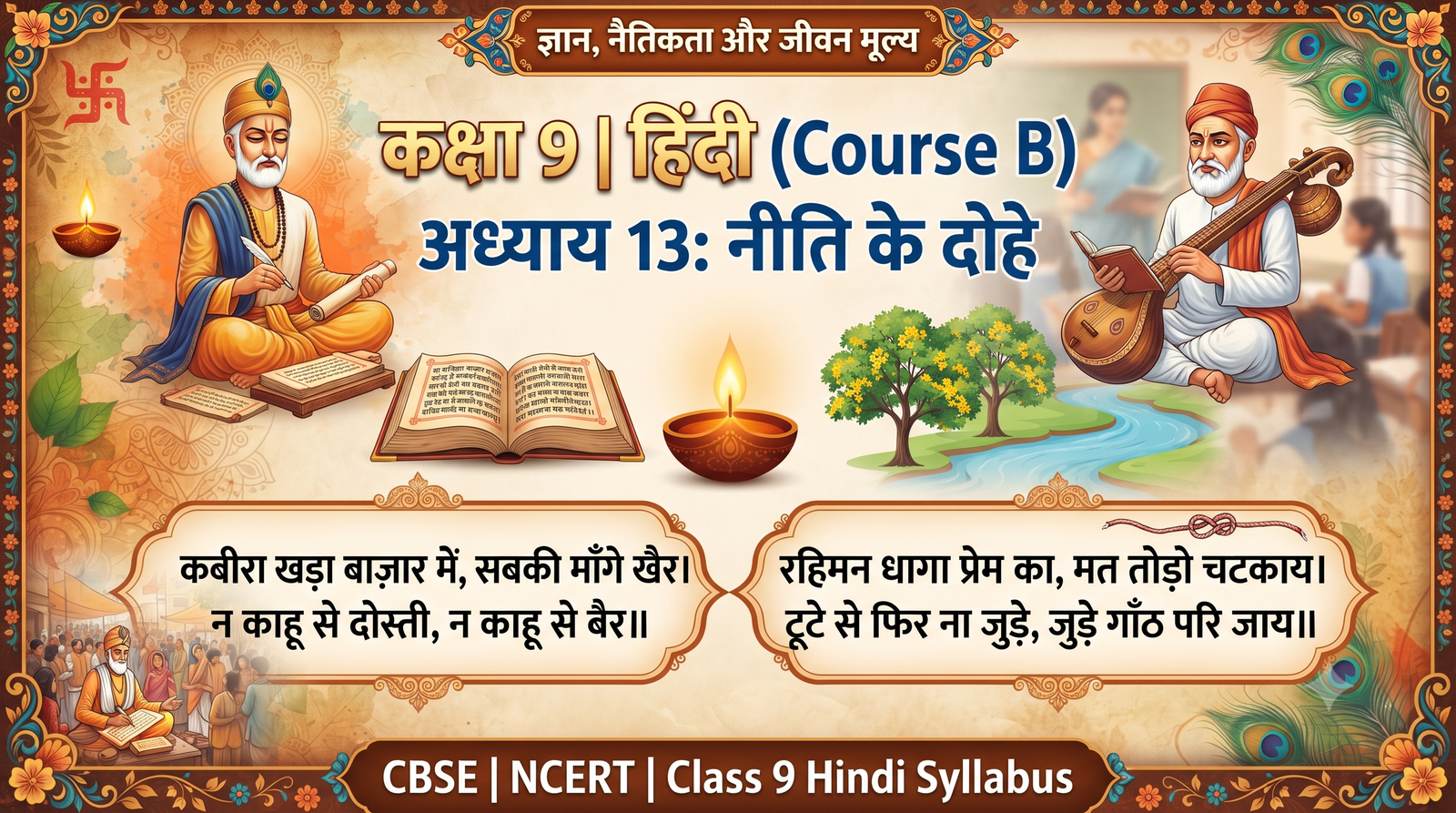 Class 9 Hindi Chapter 13 नीति के दोहे