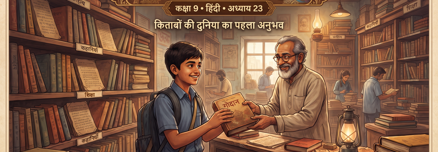Class 9 Hindi Chapter 23 जब मैंने पहली पुस्तक खरीदी